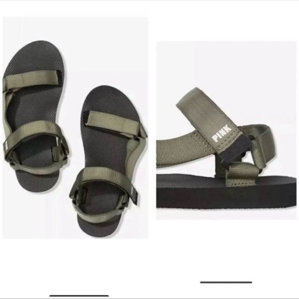 New Victorias Secret PINK Strappy Sandals